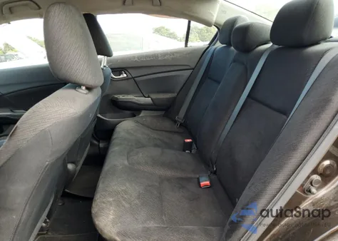 2013 Honda Civic Lx from USA, damaged, VIN 2HGFB2F57DH593538